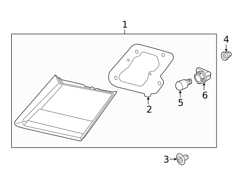 Backup Lamps for 2013 Honda Civic #0