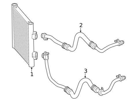 Oil Cooler for 2021 Mercedes-Benz AMG GT 63 S #0