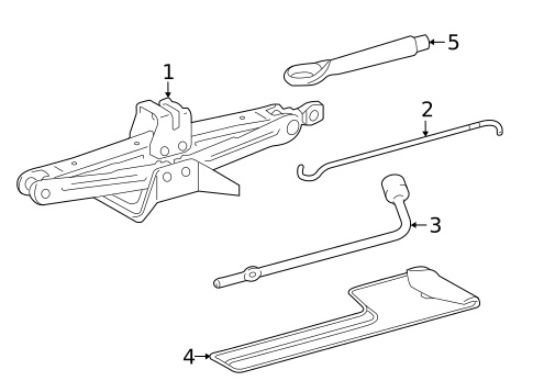 Jack & Components for 2019 Lexus UX200 #0