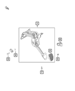 68337481AA - : Brake Pedal for Mopar Image