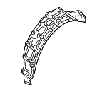 DHSW561J1 - : Splash Shield for Mazda Image