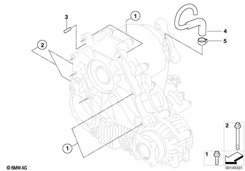 Mounting / Suspension for 2010 BMW 535xi #0