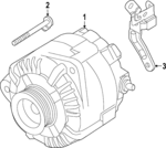 231006SX0A - : Alternator for INFINITI: QX60 Image