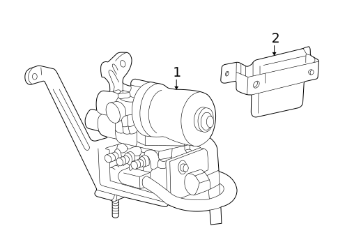 ABS Components for 2001 Ford Explorer Sport Trac #0