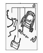 88410T4240NNB - : Frame Assembly for Genesis: G90 Image