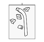 970555245031E0 - Body: Side Trim for Porsche: Panamera Image