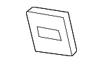 99920908440 - Body: Lift-gate Trim Spacer for Porsche Image