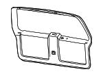 F87Z7846404AAA - Body: Trim Panel for Ford: Explorer, Explorer Sport | Mercury: Mountaineer Image