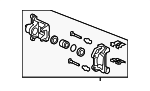 43018TGSA01 - : Caliper Assembly for Honda Image