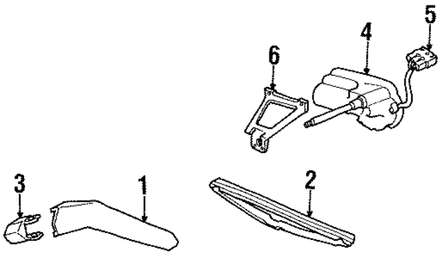 9171119 - : Wiper Arm for Volvo Image