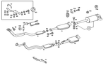2014900801 - Exhaust System: Muffler for Mercedes-Benz Image