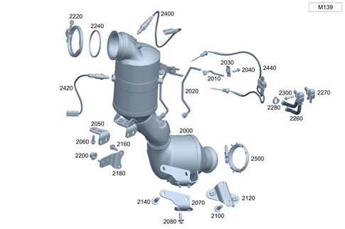 Exhaust System for 2026 Mercedes-Benz GLC43 AMG #0