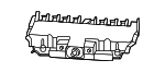 223540844464 - Electrical: Relay Plate for Mercedes-Benz Image