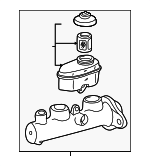 4720133210 - : Master Cylinder for Lexus: ES300 Image