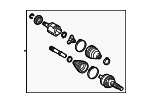 423400E060 - Suspension: Axle Assembly for Lexus Image
