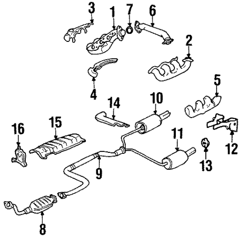 Powertrain Control for 1998 Chevrolet Lumina #2