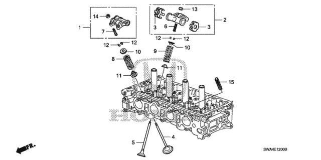 Valve - Rocker Arm for 2007 Honda CR-V #0