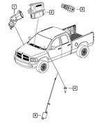 68245504AE - Electrical: Hub Receiver for Ram: 3500 Image