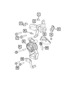 68158710AA - Engine: Wiring Bracket for Ram: 1500, 1500 Classic Image
