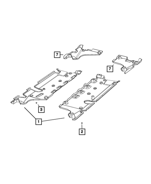Under Body Protection for 2019 Fiat 500L #0