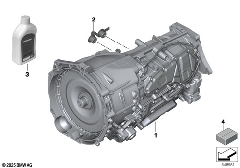 Automatic Transmission for 2026 BMW 550eX #0