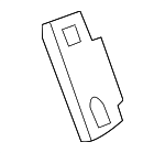 55197482AB - Body: Foot Rest for Mopar Image