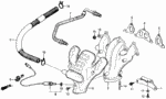 957010801008 - Engine: BOLT, FLANGE (8X10) for Honda Image