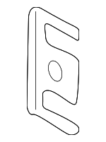 9159878 - Body: Hinge Shim for Volvo: S60, S80, V70, XC70, XC90 Image