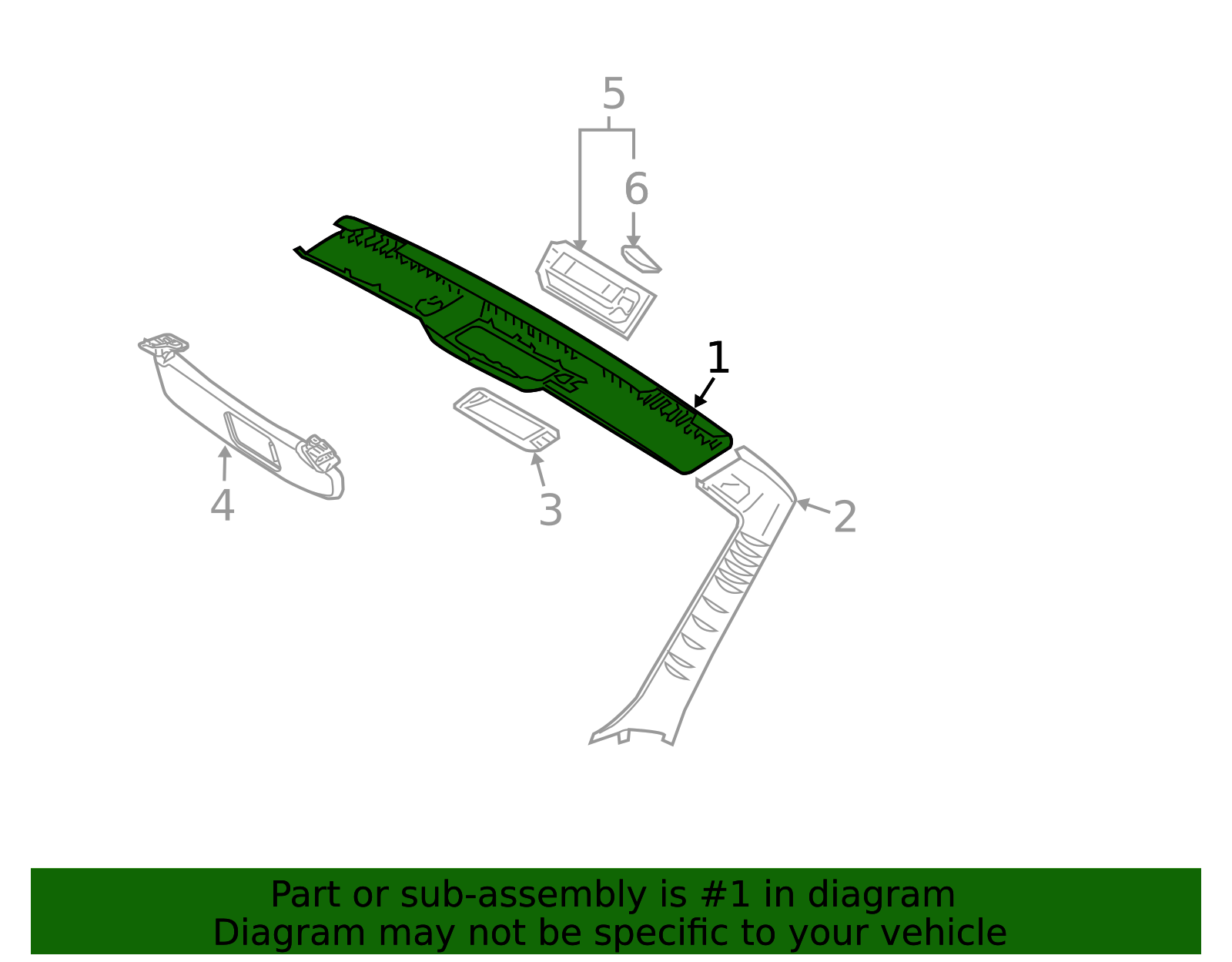 51447016664 - 2003-2008 BMW Z4 Header Cover (51-44-7-016-664