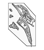 617030E902 - Body: Inner Reinforced for Toyota: Grand Highlander Image