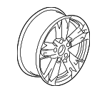 42700SZTA91 - : 2011-2012 Honda CR-Z - Disk Aluminum Wheel (16X6J) (TPMS) (Kosei) for Honda: CR-Z Image