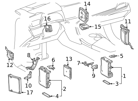 Fuse & Relay for 2025 Toyota Mirai #0