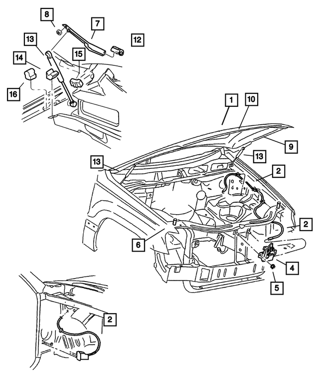 55116446AA - Air Conditioning &amp; Heater: Refrigerant Label for Mopar Image