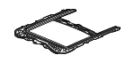 70100T5RA01 - Body: Sunroof Frame for Honda: Fit, HR-V Image
