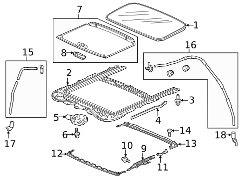 Sunroof for 2016 Honda HR-V #0