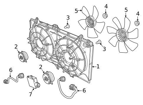 Cooling Fan for 2016 Chevrolet SS #0
