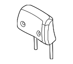 ML3Z96611A08J - Body: Headrest Pad for Ford Image