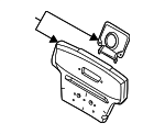 PC3Z1664811B - Body: Upper Pad for Ford Image
