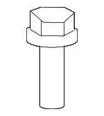 33306772888 - Suspension: Reinforced Plate Bolt for BMW Image