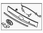 925014D500 - Electrical: License Lamp for Kia: Sedona Image