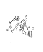 5140907AA - : Accelerator Pedal for Mopar Image
