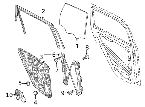 Rear Door for 2018 Porsche Cayenne #0
