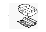 89100S9630ONB - Body: Cushion Assembly for Kia Image