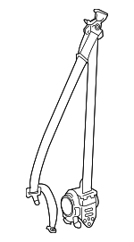 732100C140C0 - Electrical: Retractor Assembly for Toyota: Tundra Image