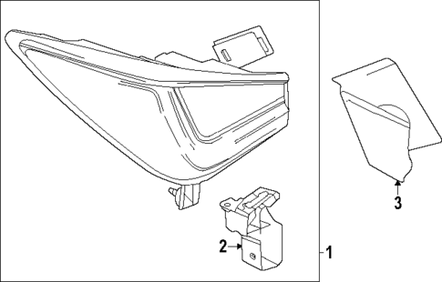 Tail Lamps for 2024 Acura ZDX #0