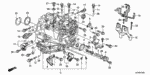 21181PR8000 - Transmission - Manual: SPRING, STRAINER SETTING for Honda Image