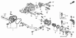 19500PT0000 - Engine: JOINT, TUBE for Honda Image