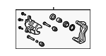477500E031 - Brakes: Caliper Assembly for Toyota Image image