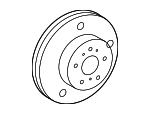 2008-2013 Toyota Highlander - Disc Brake Rotor Front