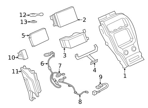 Sound System for 2018 Lincoln MKX #0